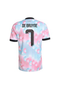 Belgia Kevin De Bruyne #7 Jalkapallovaatteet Vieraspaita MM-kisat 2026 Lyhythihainen